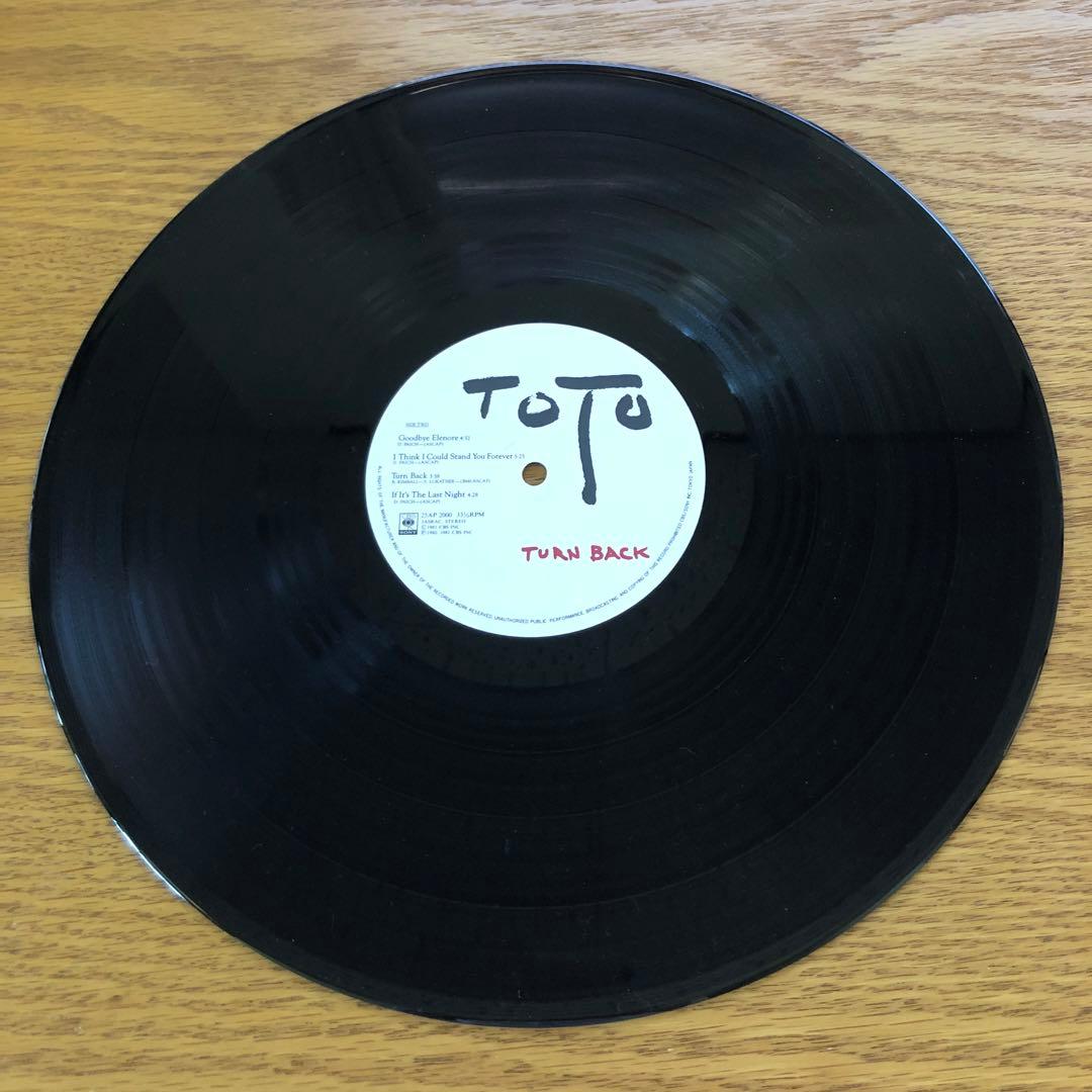 TOTO Turn Back LP Vinyl 1981 CBS/Sony Japan Pressing 25AP 2000 With Obi