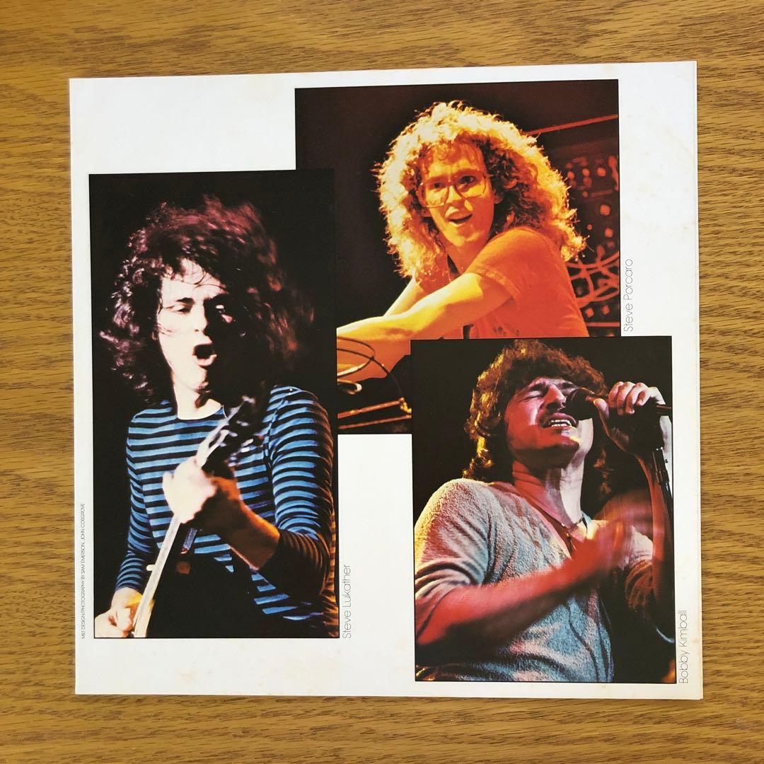 TOTO Turn Back LP Vinyl 1981 CBS/Sony Japan Pressing 25AP 2000 With Obi