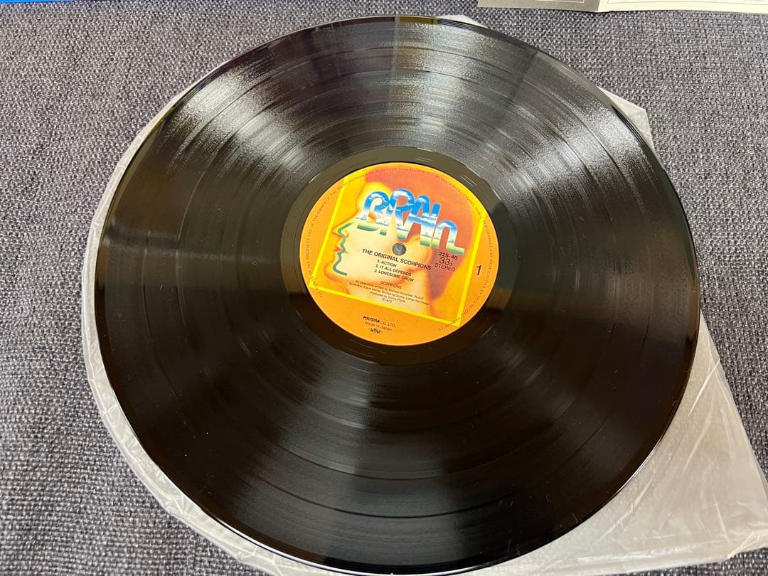 Scorpions - Lonesome Crow LP 1982 Japan Reissue OBI Michael Schenker Hard Rock