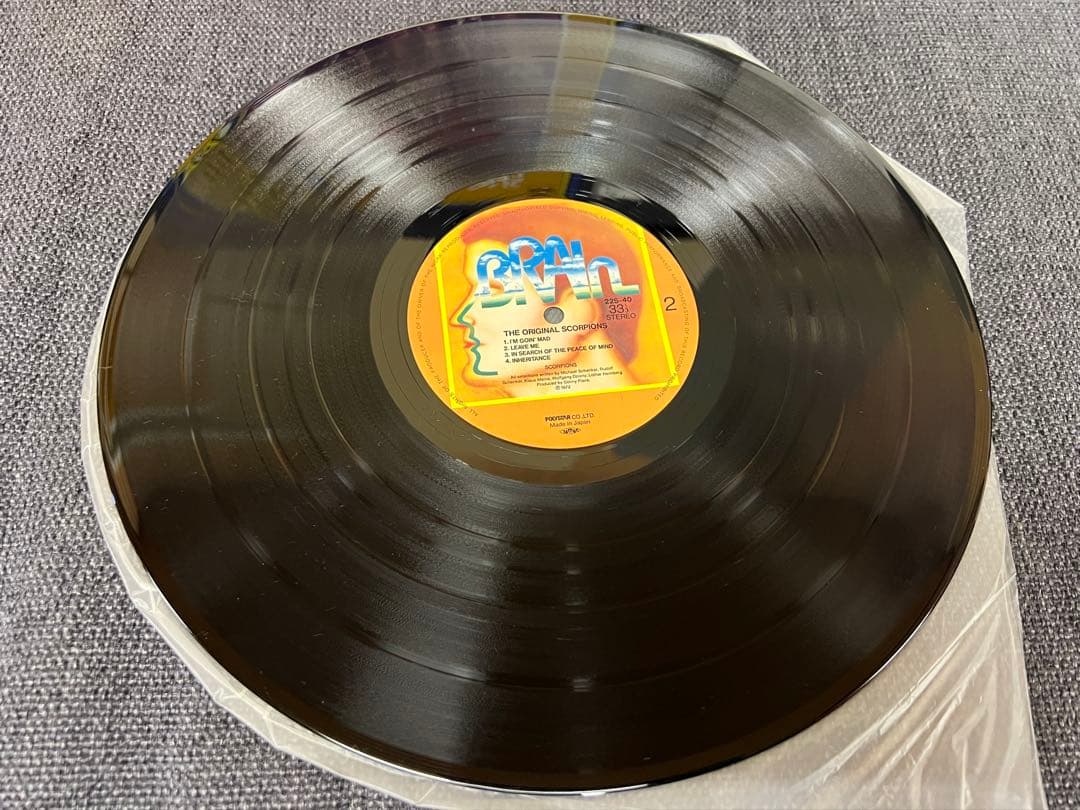 Scorpions - Lonesome Crow LP 1982 Japan Reissue OBI Michael Schenker Hard Rock