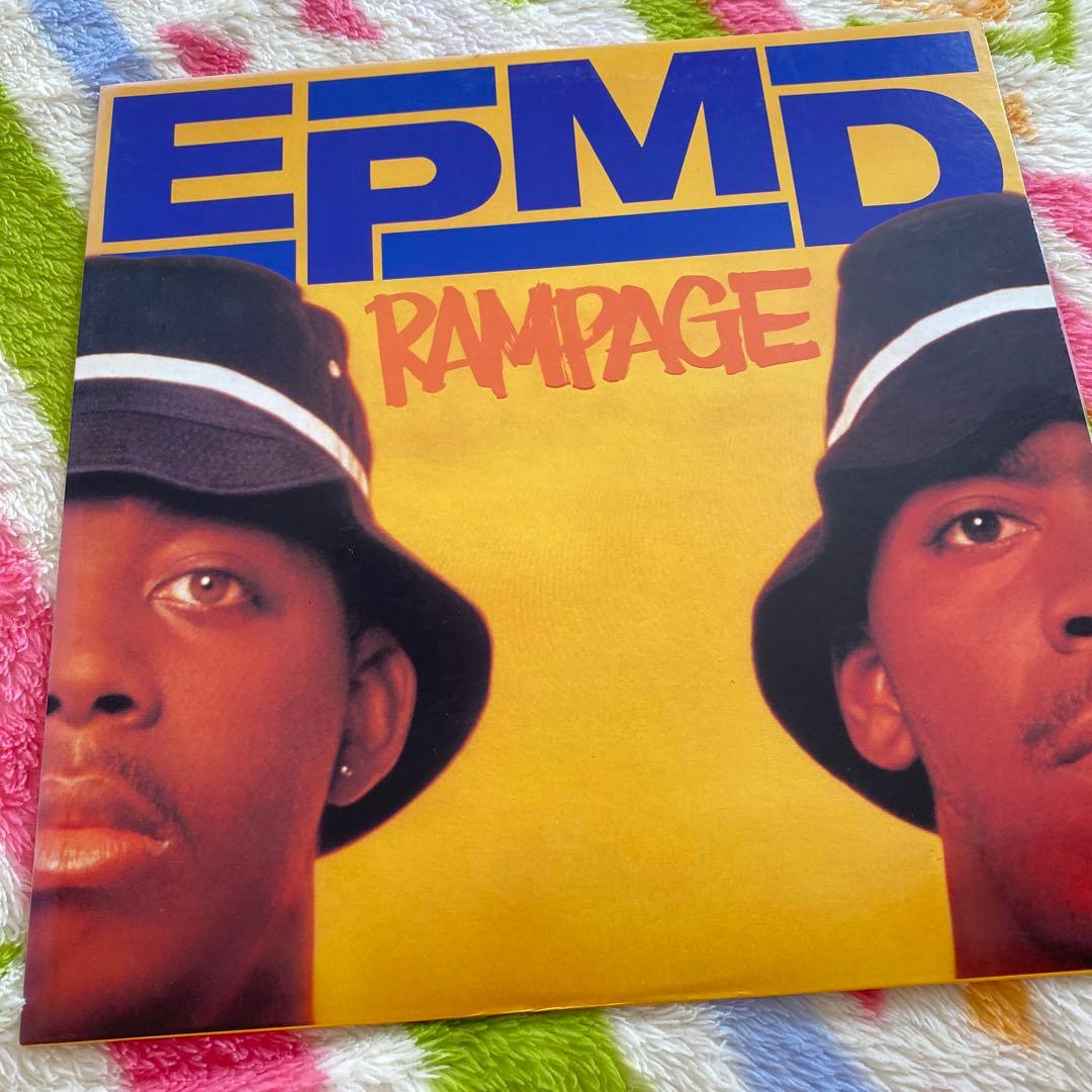 EPMD - Rampage ft. LL Cool J Vinyl 12" Single Hip Hop Classic Japan Import