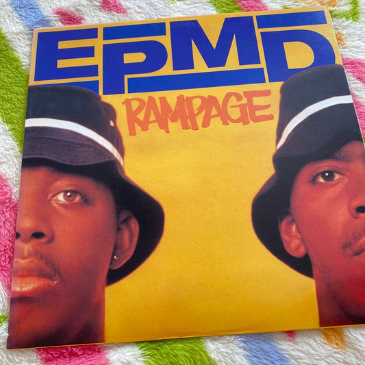 EPMD - Rampage ft. LL Cool J Vinyl 12" Single Hip Hop Classic Japan Import