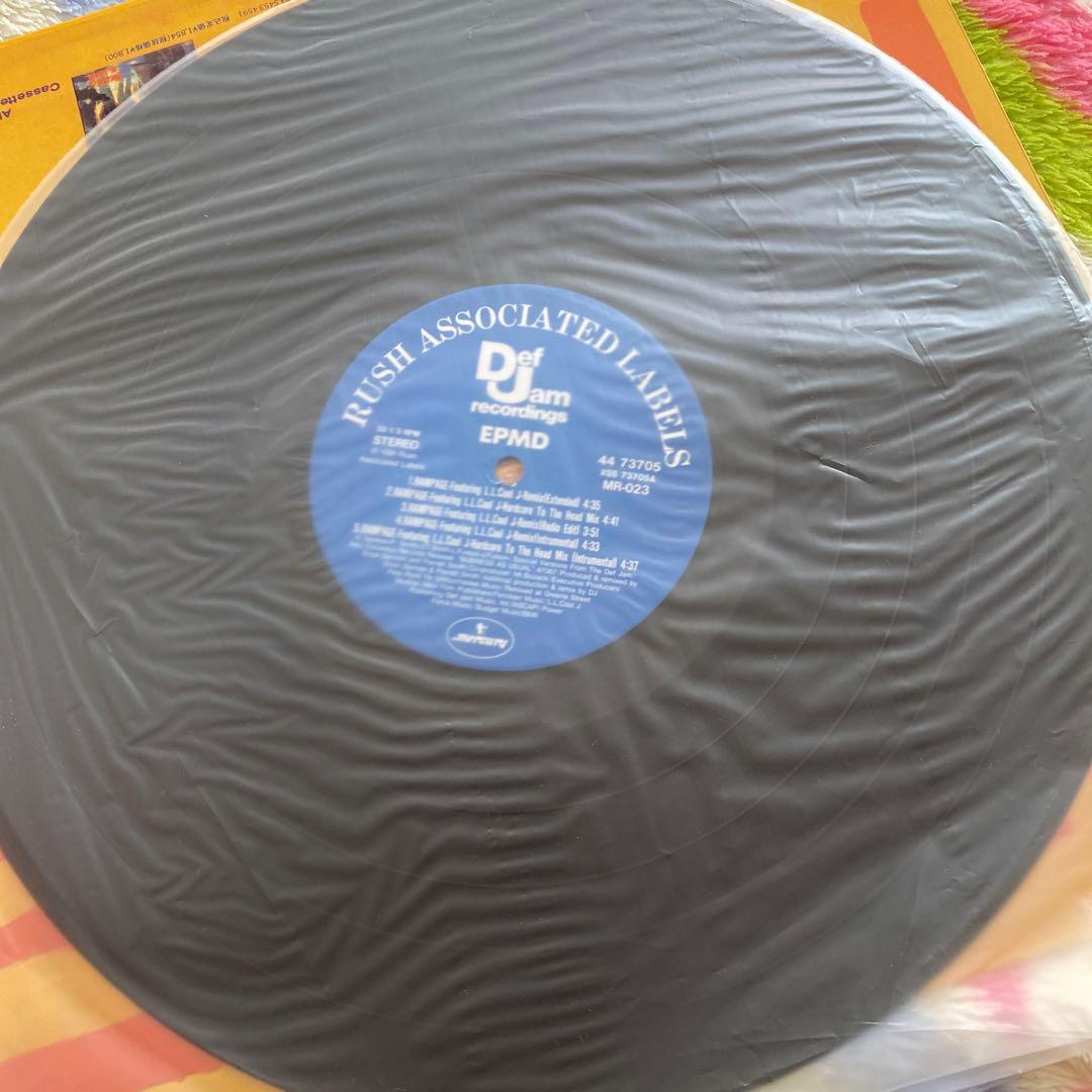 EPMD - Rampage ft. LL Cool J Vinyl 12" Single Hip Hop Classic Japan Import