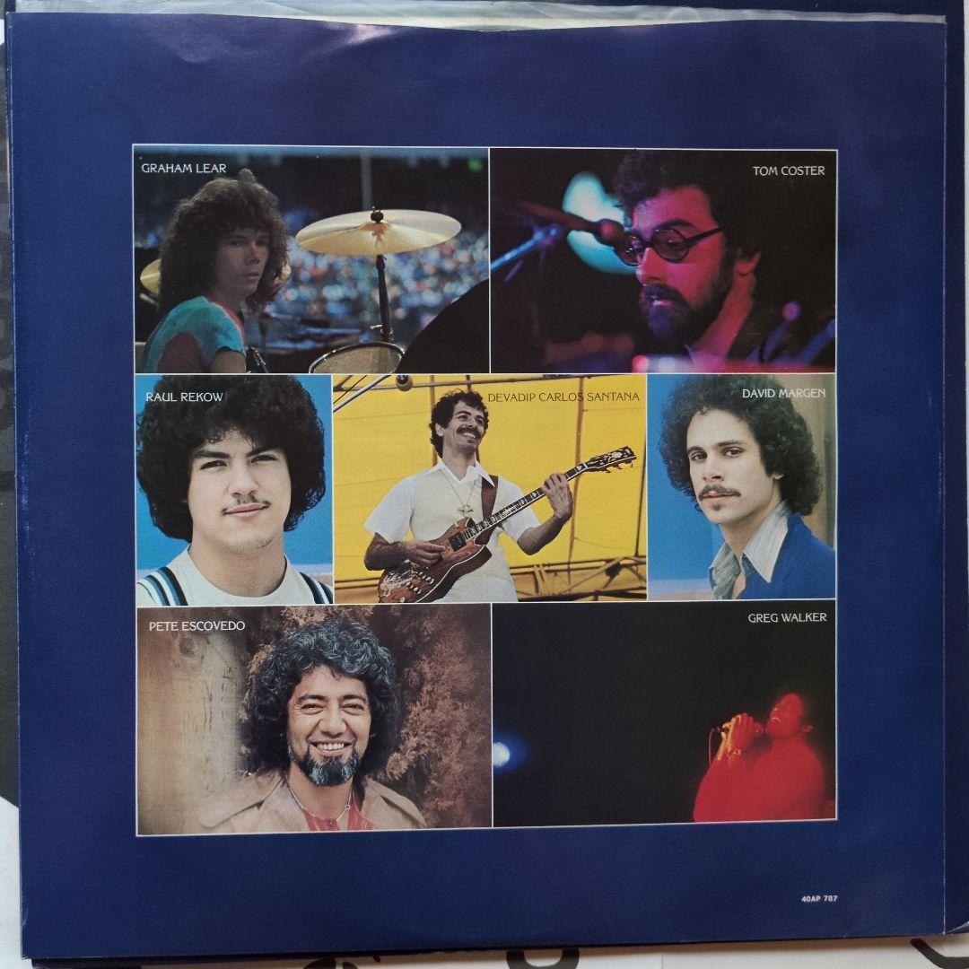 Santana Moonflower 1977 Japan Double LP 40AP 787-8 Latin Rock Jazz Fusion