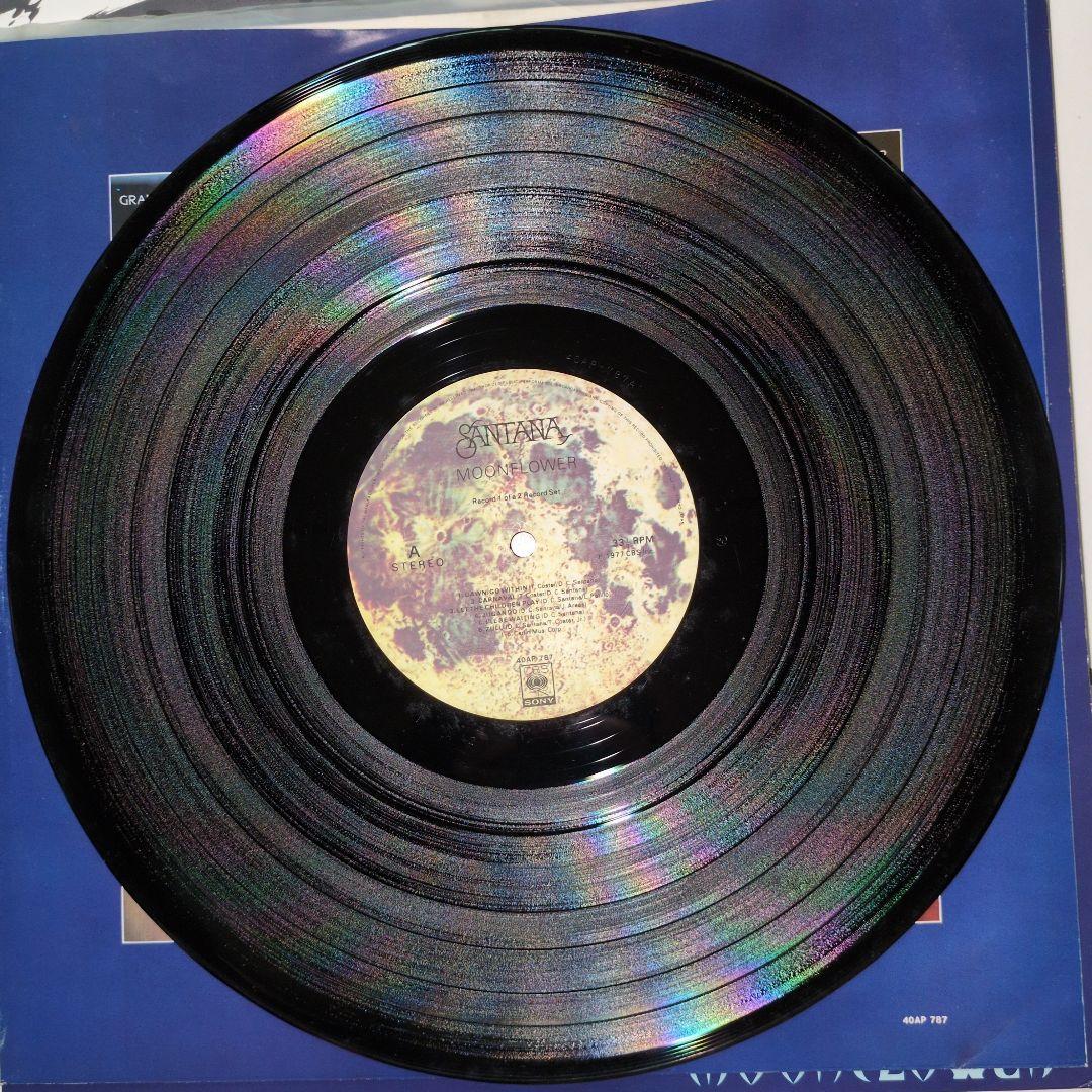 Santana Moonflower 1977 Japan Double LP 40AP 787-8 Latin Rock Jazz Fusion