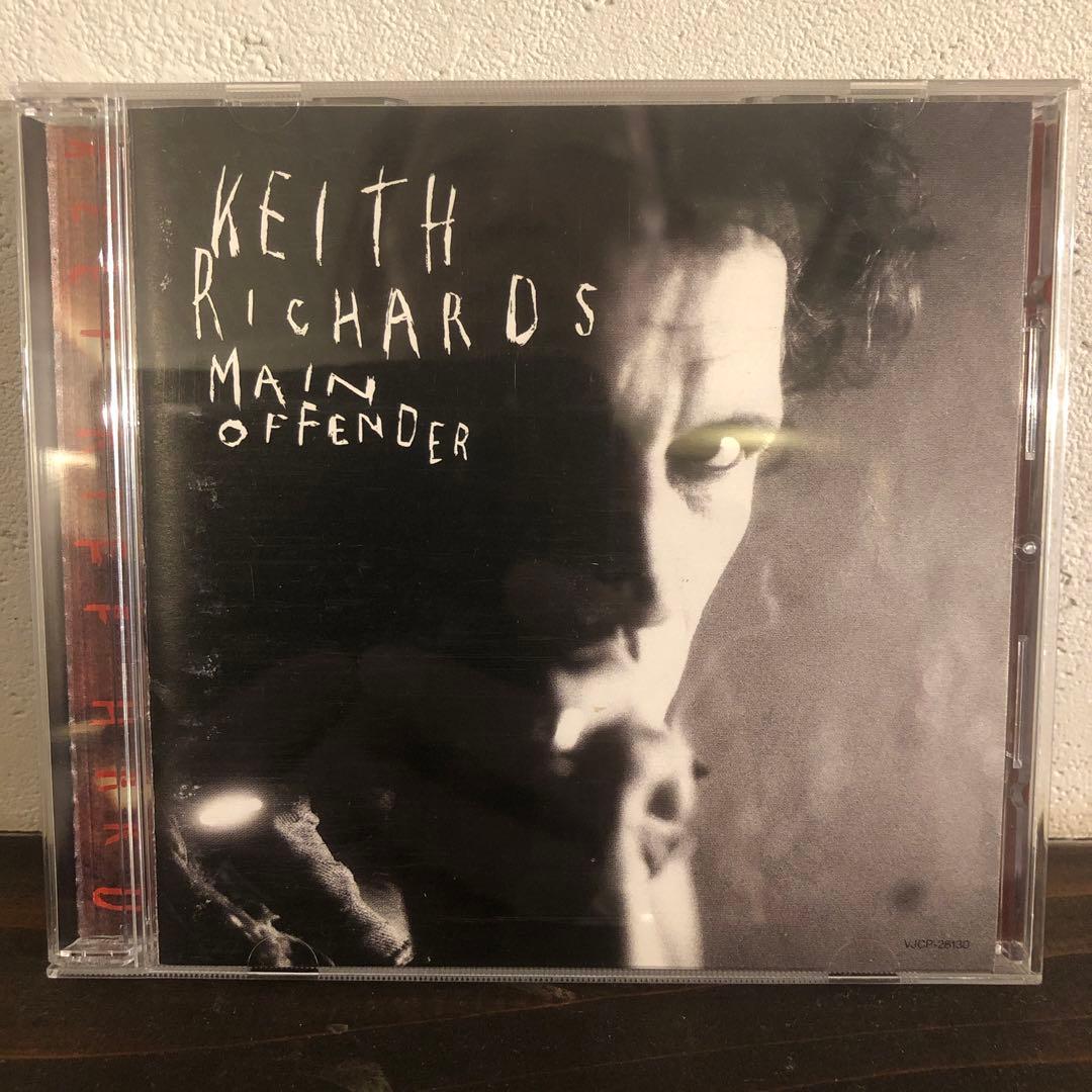 Keith Richards - Main Offender - CD Japan Press, 11 Tracks, 1992, No Obi