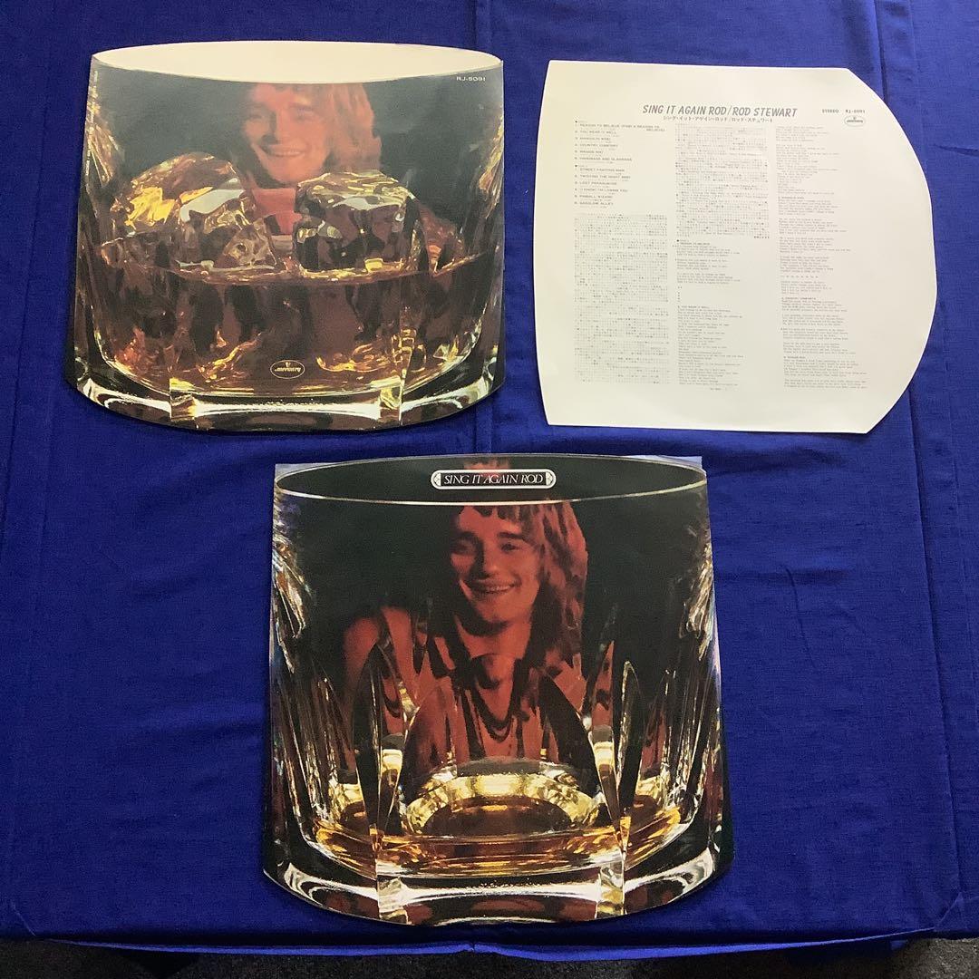 Rod Stewart - Sing It Again Rod LP Japan 1973 Compilation Unique Sleeve