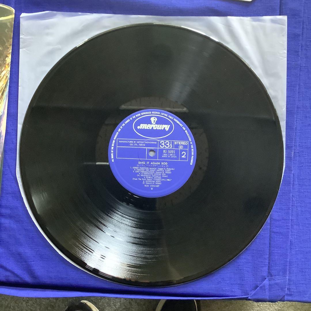 Rod Stewart - Sing It Again Rod LP Japan 1973 Compilation Unique Sleeve