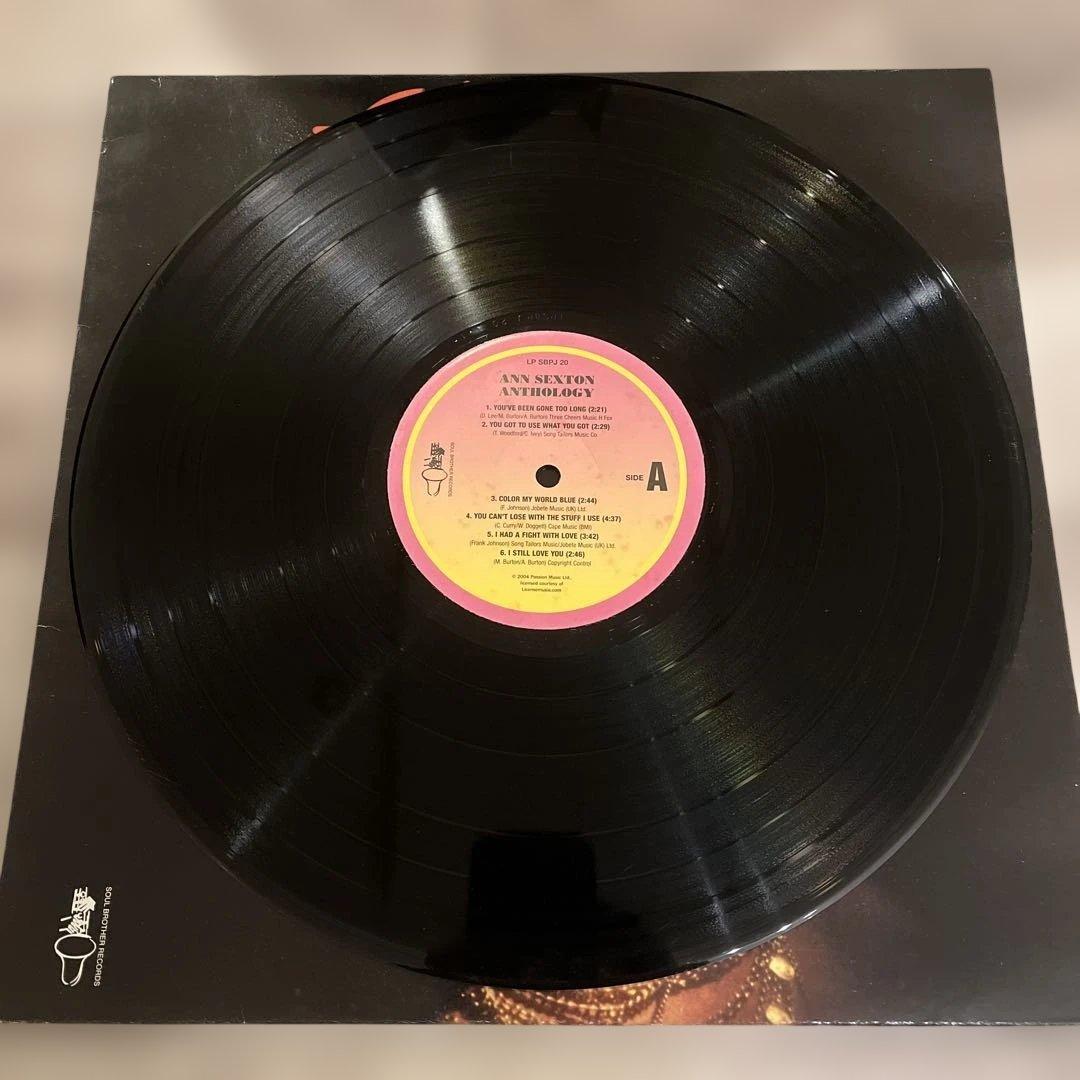 Ann Sexton - Anthology LP Soul Brother Records 2004 UK Import Vinyl