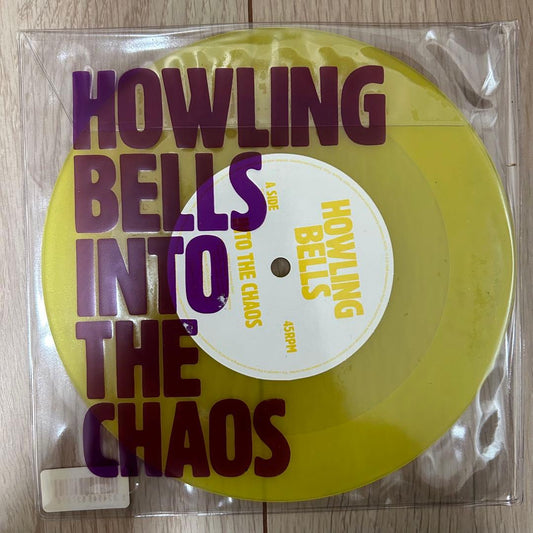 Howling Bells - Into The Chaos 7-inch Vinyl Record Yellow Wax Indie Rock