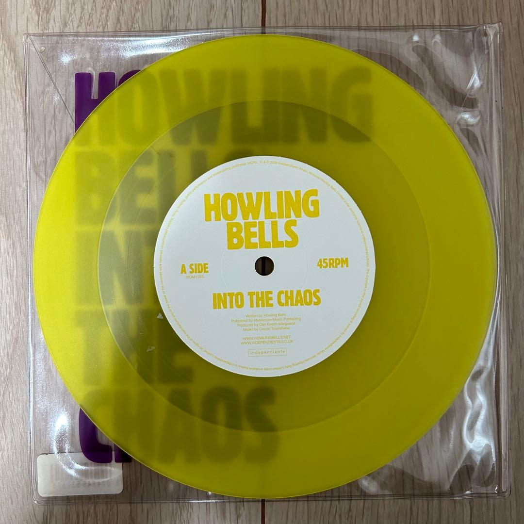 Howling Bells - Into The Chaos 7-inch Vinyl Record Yellow Wax Indie Rock