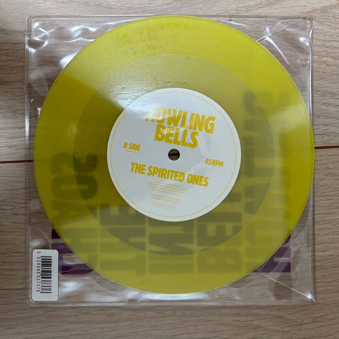 Howling Bells - Into The Chaos 7-inch Vinyl Record Yellow Wax Indie Rock