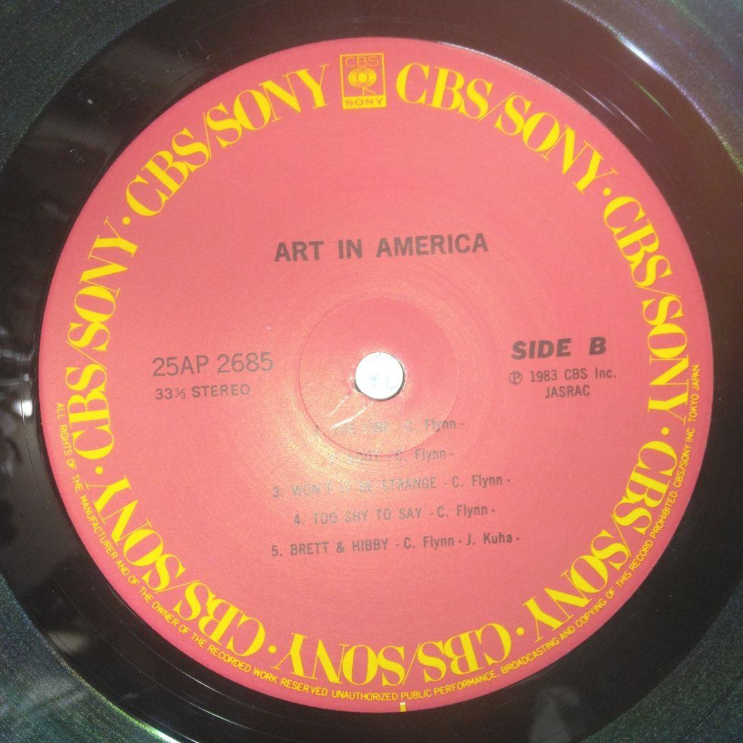 Art in America - S/T 1983 Japan Vinyl LP CBS/Sony 25AP 2685 Prog Rock
