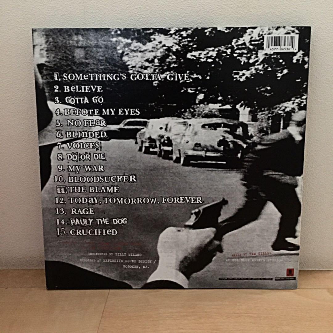 Agnostic Front - Something's Gotta Give Vinyl LP 1998 Hardcore Punk Epitaph