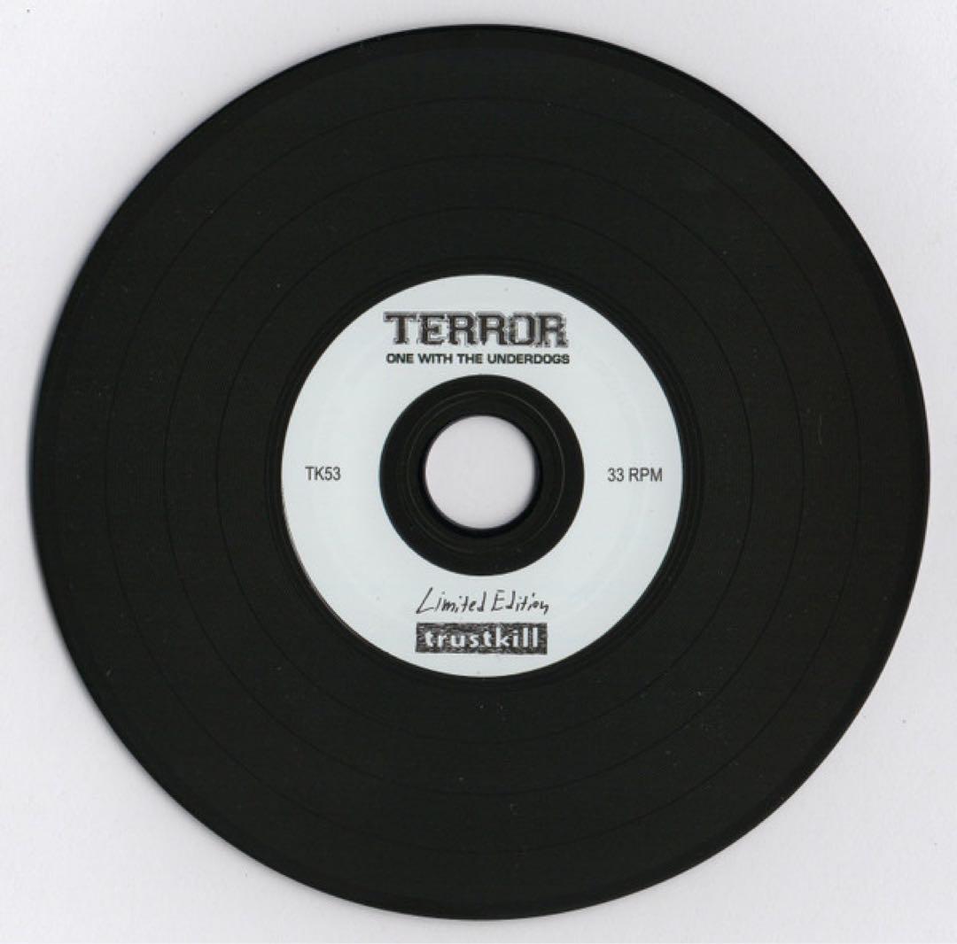 TERROR One With The Underdogs Limited Edition CD 2004 Hardcore Punk