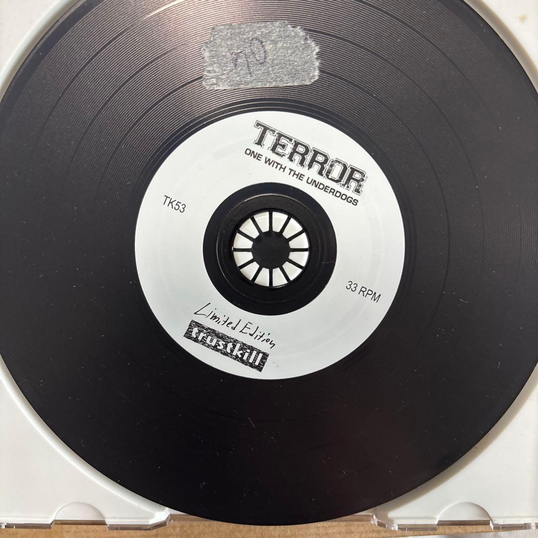 TERROR One With The Underdogs Limited Edition CD 2004 Hardcore Punk