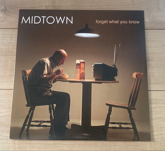 Midtown - Forget What You Know LP Limited Clear Yellow Vinyl Pop Punk Record