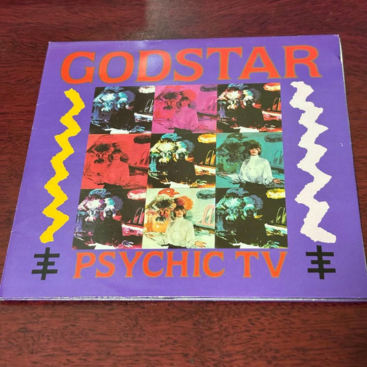 Psychic TV Godstar 2LP 7" Vinyl Record Purple Sleeve Used | Japansoundstore