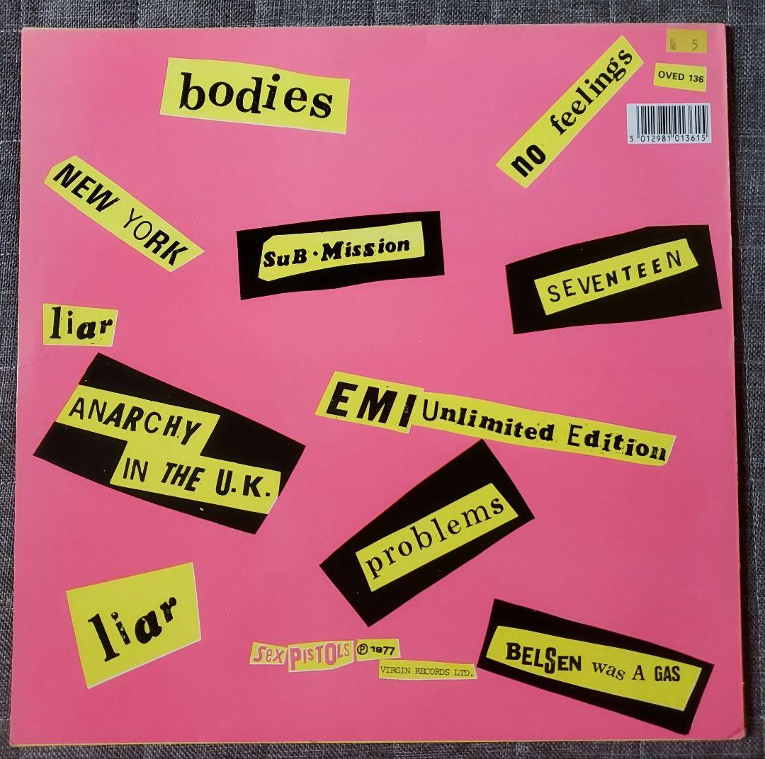 Sex Pistols - Never Mind The Bollocks - Vinyl LP 1977 Punk Rock