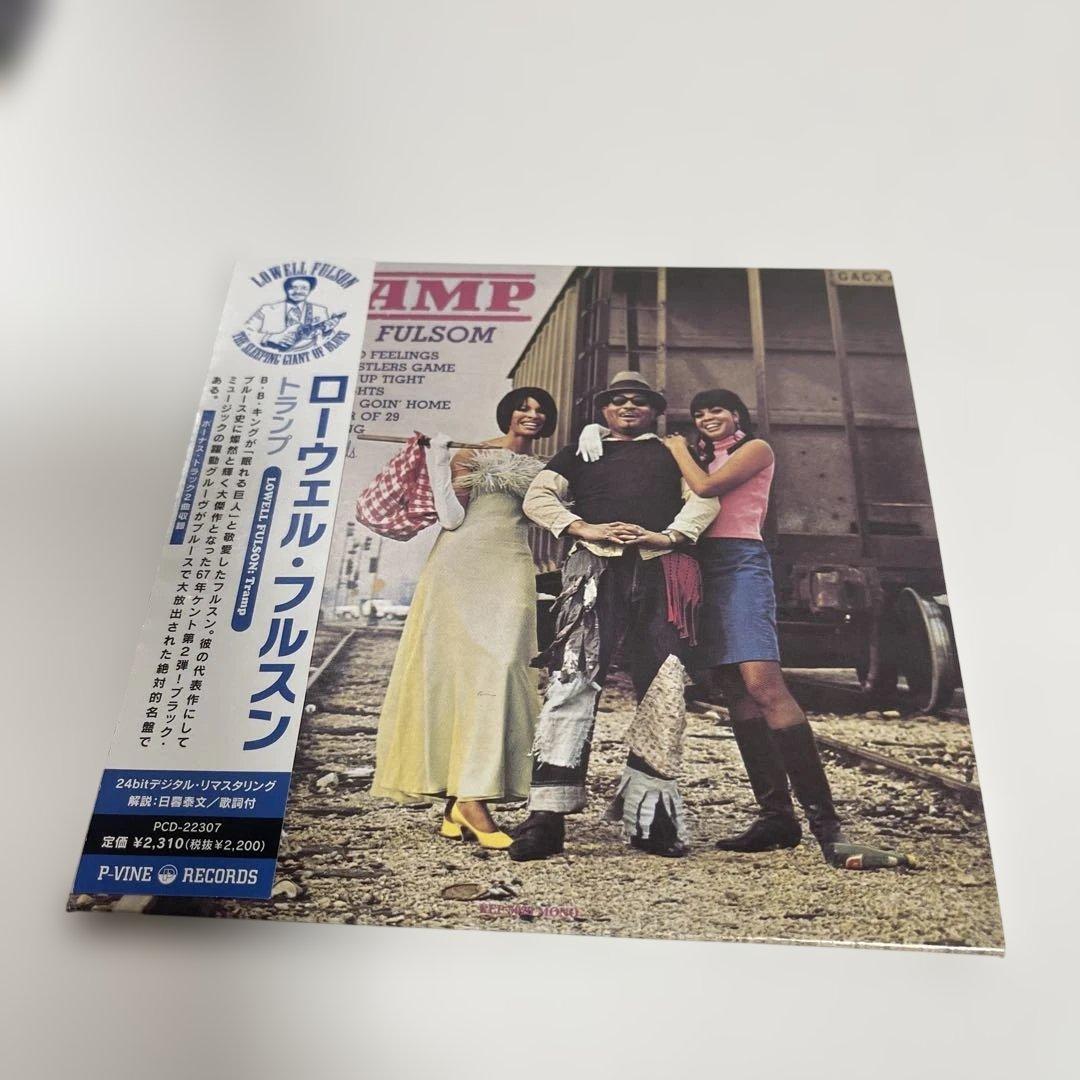 Lowell Fulson Tramp CD Japan Press P-Vine Mini LP Sleeve 24bit Remaster with OBI