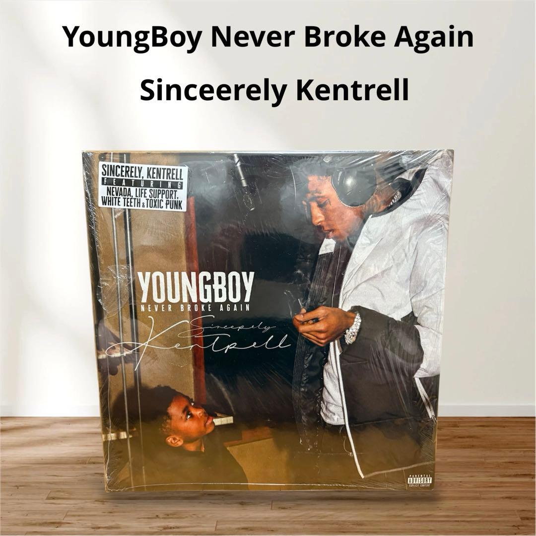 YoungBoy Never Broke Again Sincerely Kentrell 2LP Vinyl Album Rap Trap 2022