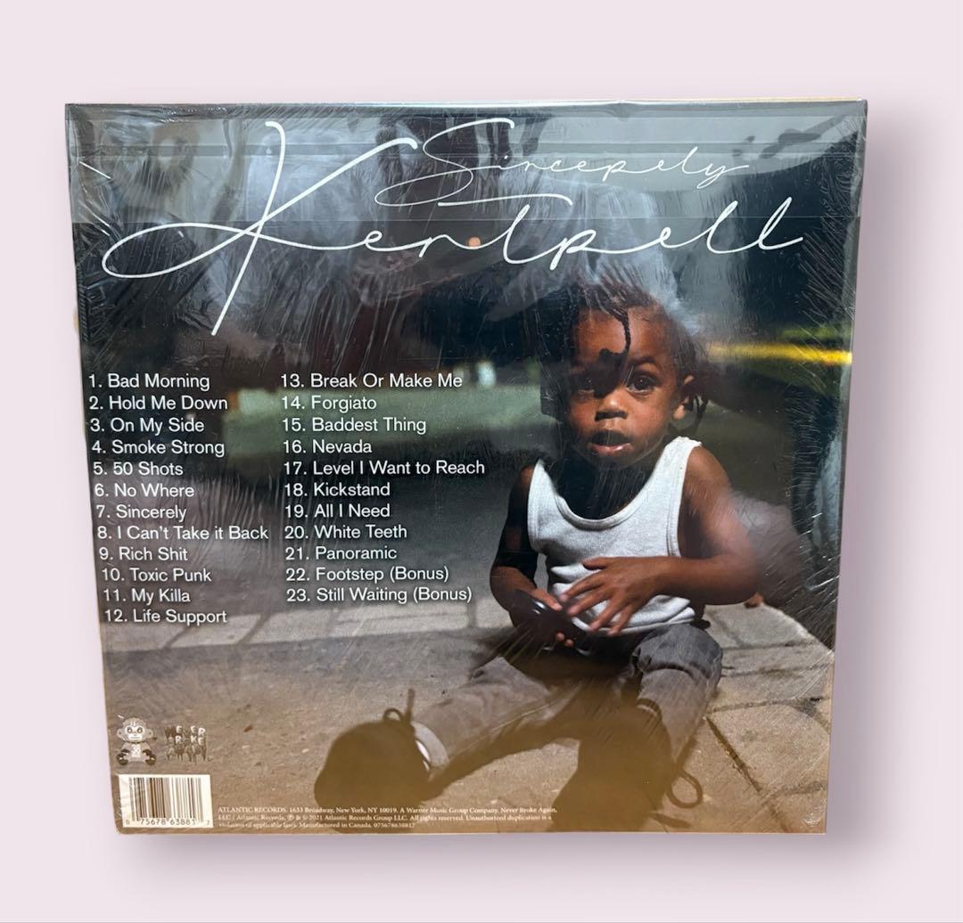 YoungBoy Never Broke Again Sincerely Kentrell 2LP Vinyl Album Rap Trap 2022