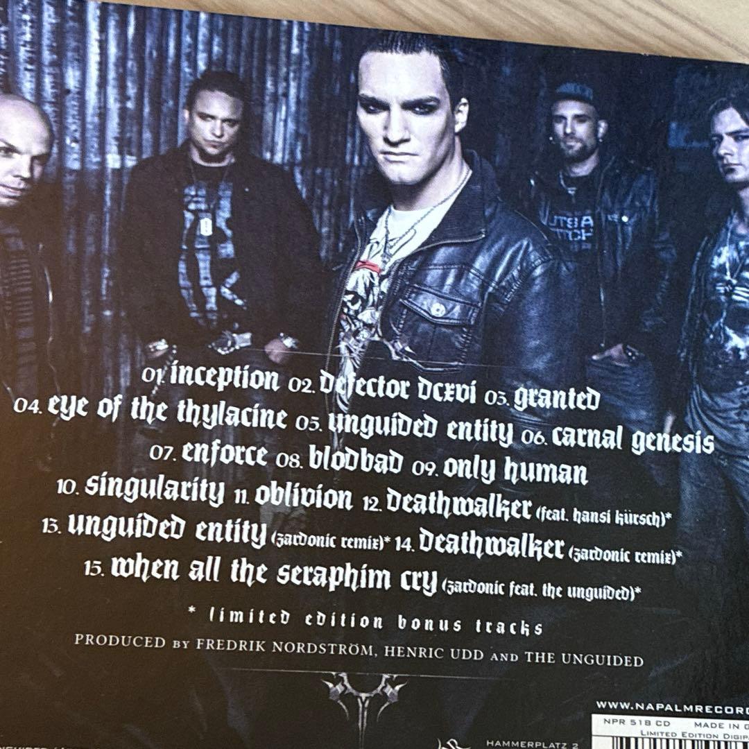 The Unguided - Fragile Immortality CD Digipak Limited Edition Sweden Import