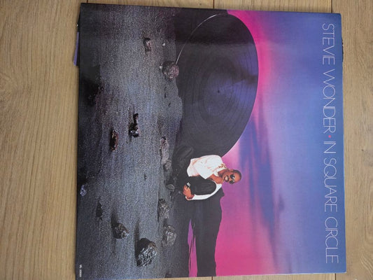 Stevie Wonder - In Square Circle Vinyl LP 1985 Japan Pressing Motown VIL-28001