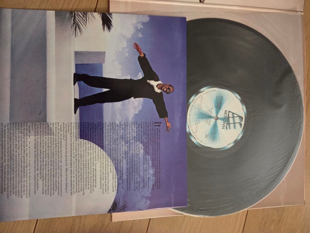 Stevie Wonder - In Square Circle Vinyl LP 1985 Japan Pressing Motown VIL-28001