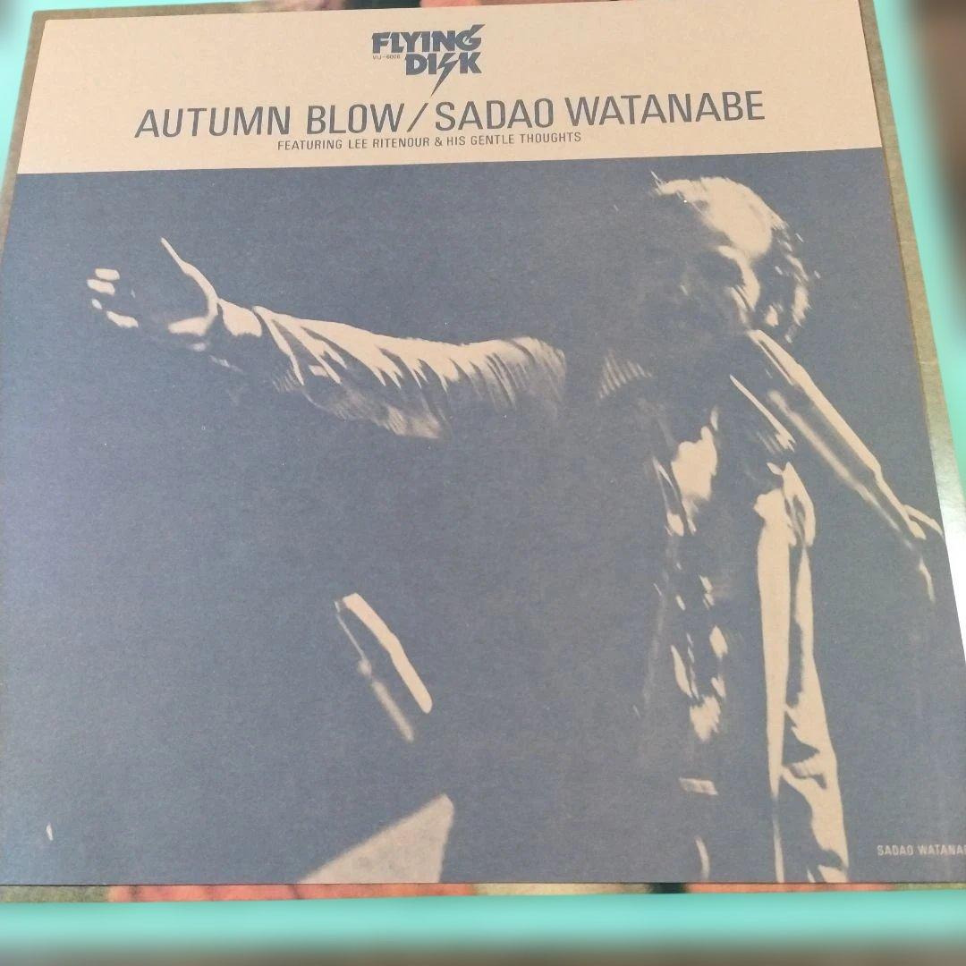 Sadao Watanabe - Autumn Blow LP Japan Live Fusion Jazz Lee Ritenour Vinyl