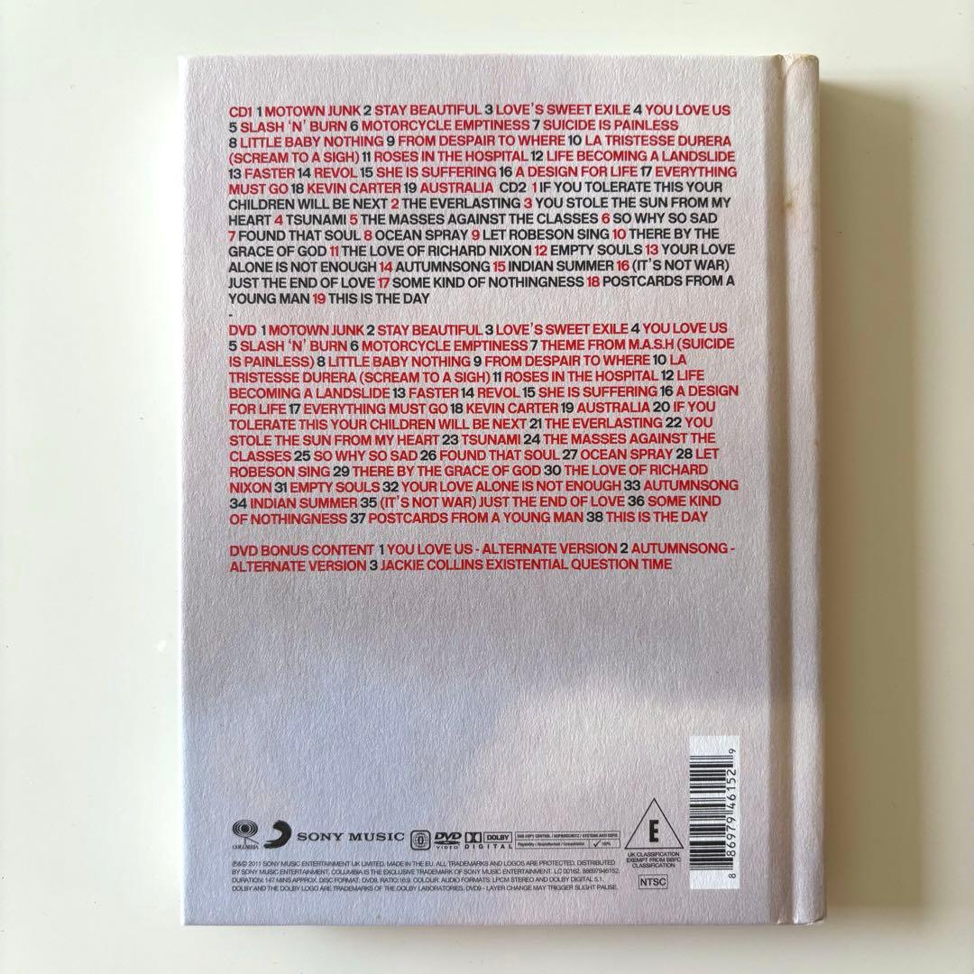 Manic Street Preachers National Treasures The Complete Singles Deluxe 2CD+DVD