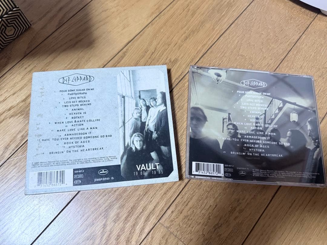 Def Leppard Vault Greatest Hits 1980-1995 2CD Limited Edition with Live Disc