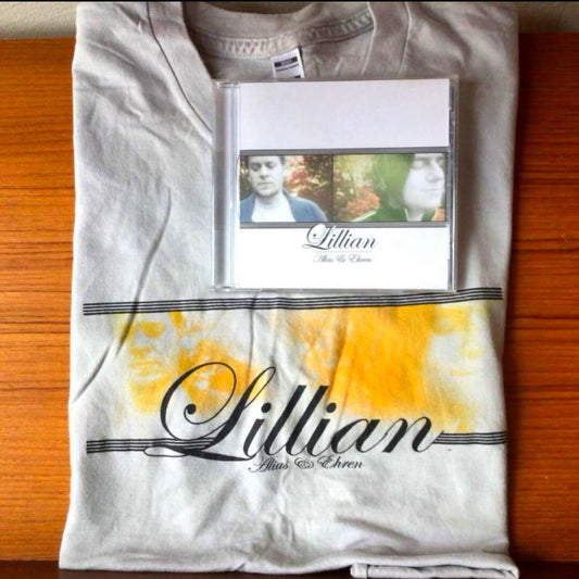 Alias & Ehren Lillian Limited Edition T-Shirt & CD Used, Small, Anticon | Japansoundstore