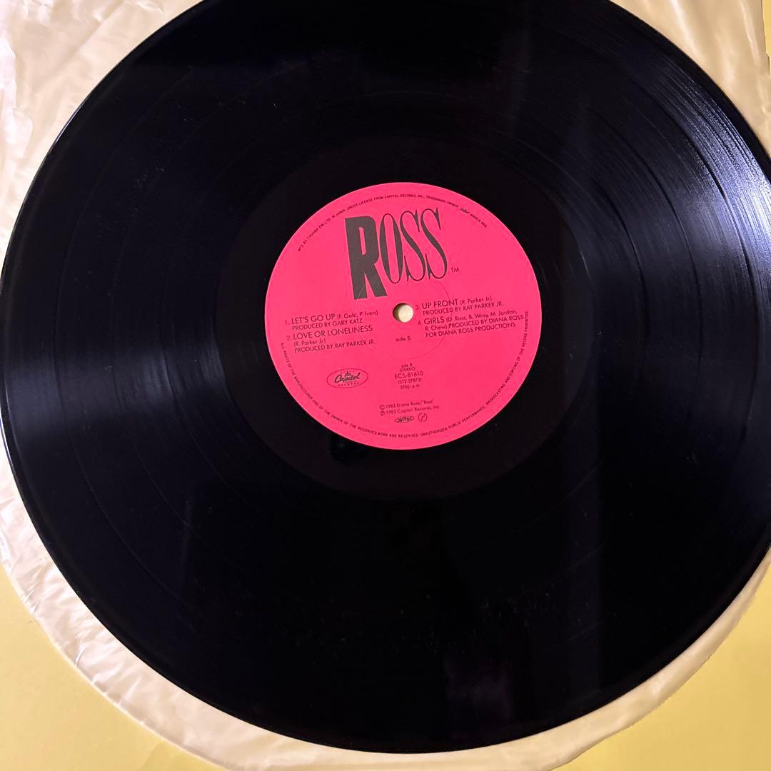 Diana Ross - Ross Vinyl LP Japan Pressing With Obi - 1983 Pop Soul Masterpiece