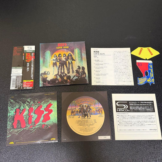 KISS Love Gun SHM-CD Paper Jacket CD Rock Vinyl Record Used | Japansoundstore