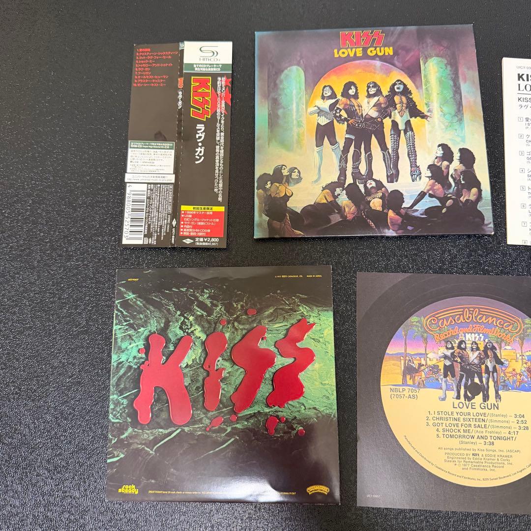 KISS Love Gun SHM-CD Paper Jacket CD Rock Vinyl Record Used | Japansoundstore