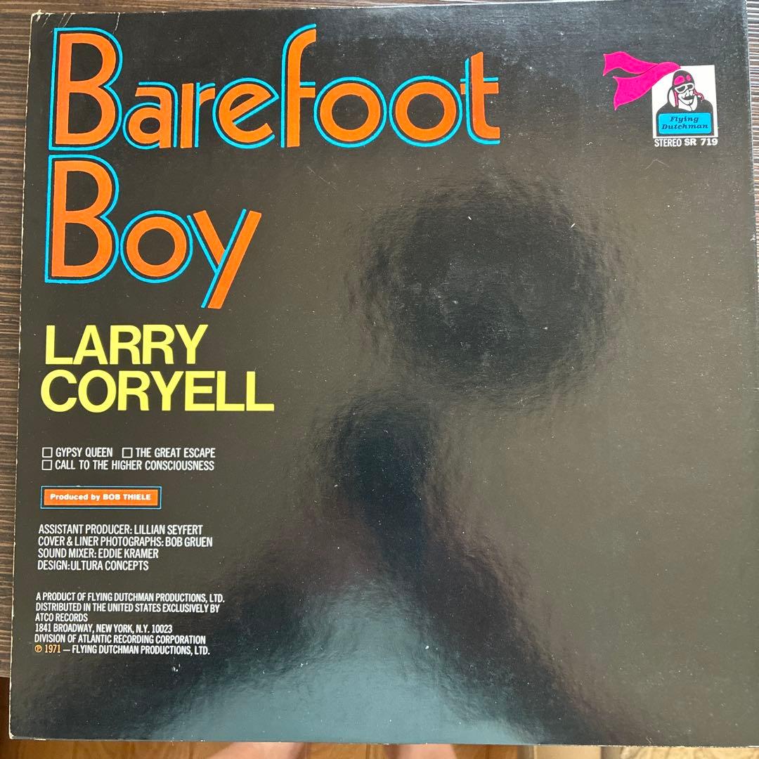 Larry Coryell - Barefoot Boy LP Japan Original 1971 Jazz Rock w/ OBI