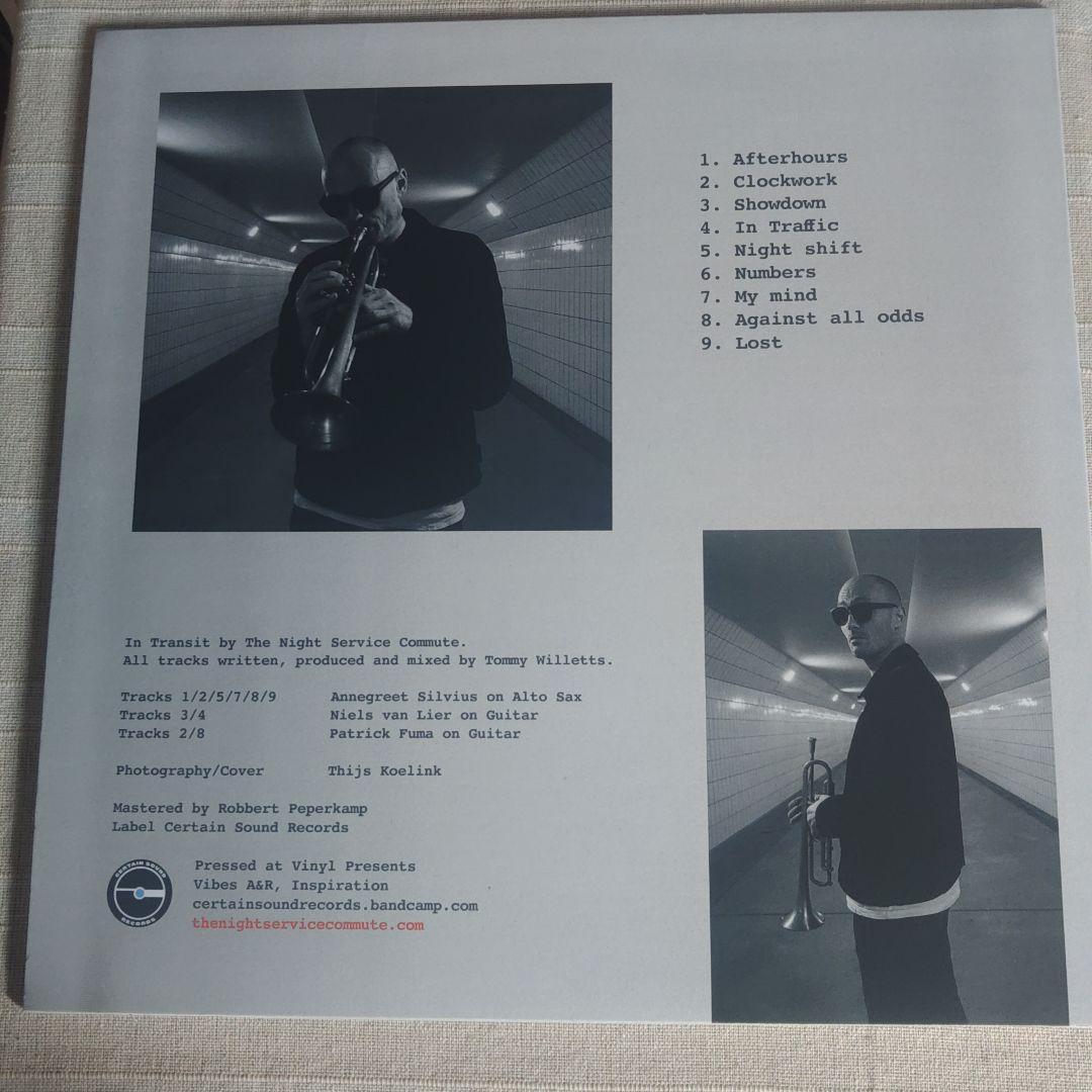 The Night Service Commute - In Transit Vinyl LP Jazz Hip Hop Instrumental Japan