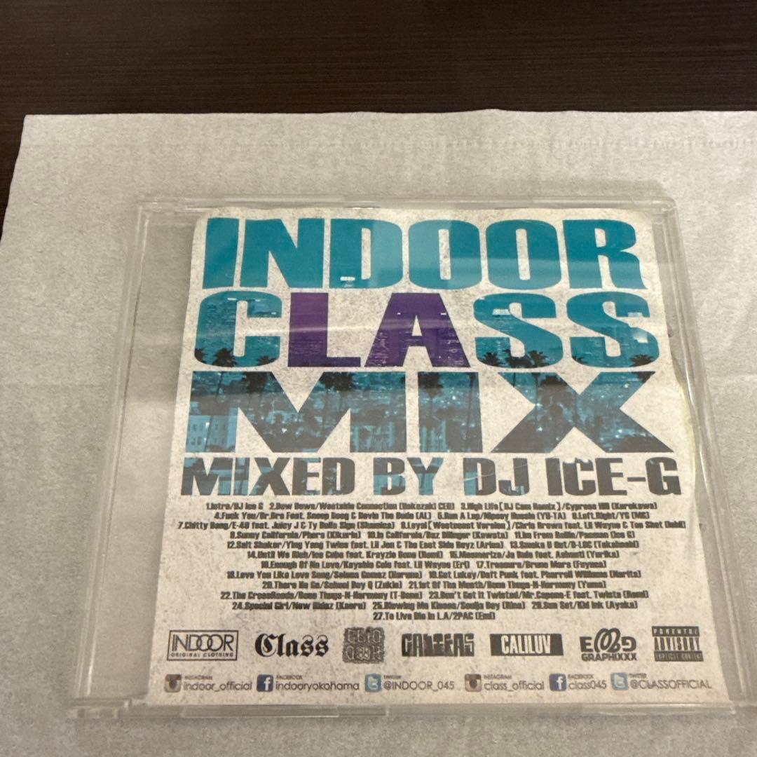 DJ ICE-G Indoor Class Mix CD Japan Press Limited Edition Hip Hop Mix