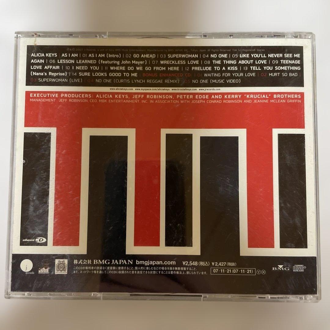 Alicia Keys As I Am 2CD Japan Press Limited Edition with OBI BVCP-28090/1 2007