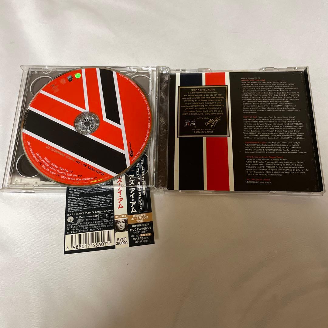 Alicia Keys As I Am 2CD Japan Press Limited Edition with OBI BVCP-28090/1 2007