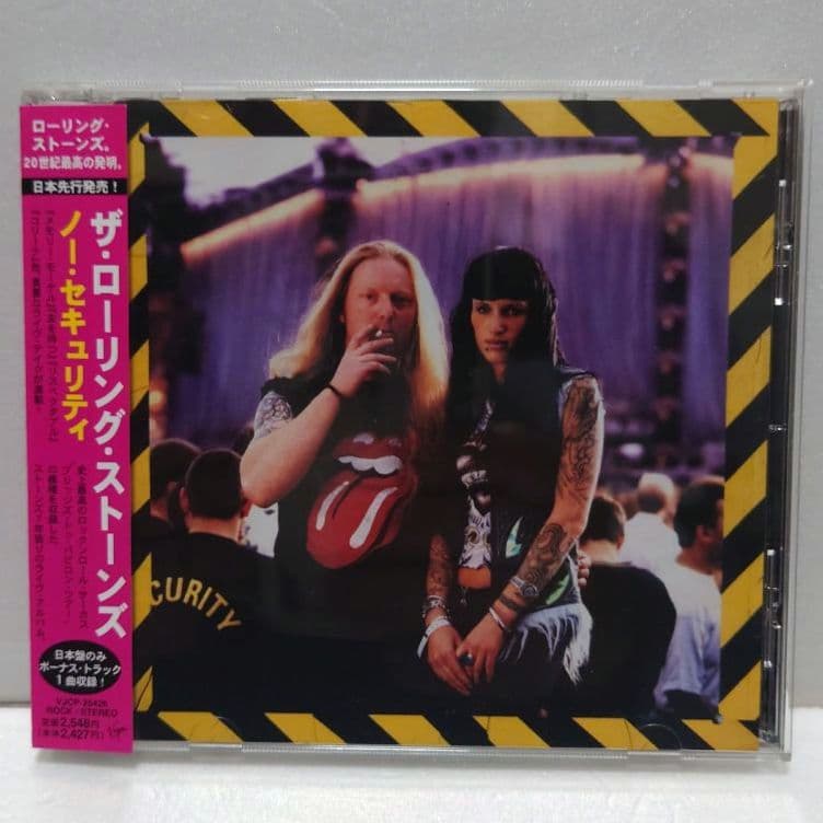 The Rolling Stones - No Security CD Japan Press with OBI 1998 Live Album