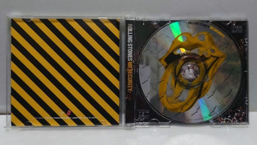 The Rolling Stones - No Security CD Japan Press with OBI 1998 Live Album