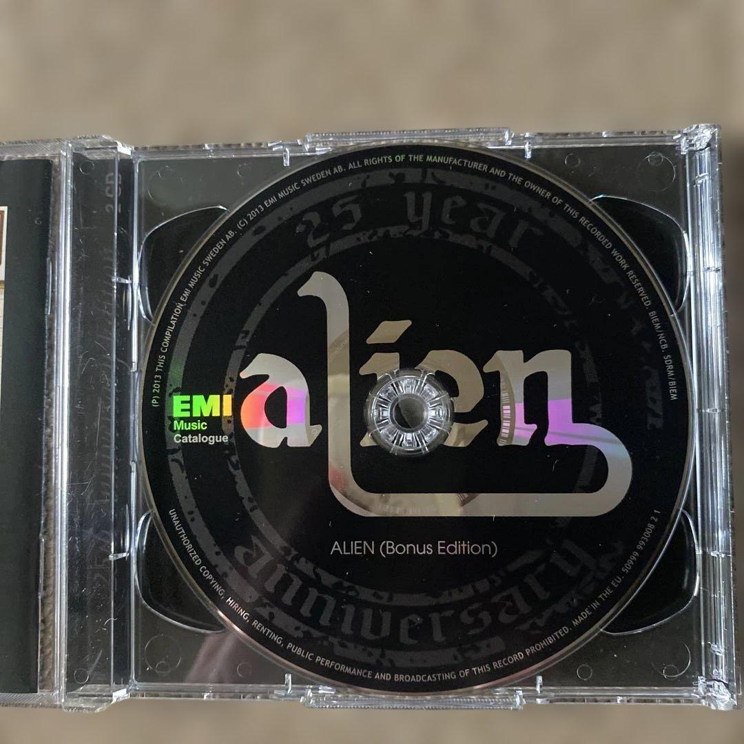 Alien 25 Year Anniversary 2CD Set Melodic Hard Rock Bonus & US Editions Import