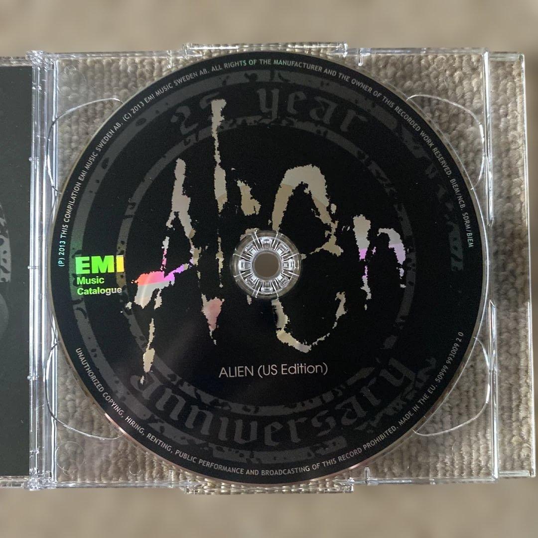 Alien 25 Year Anniversary 2CD Set Melodic Hard Rock Bonus & US Editions Import