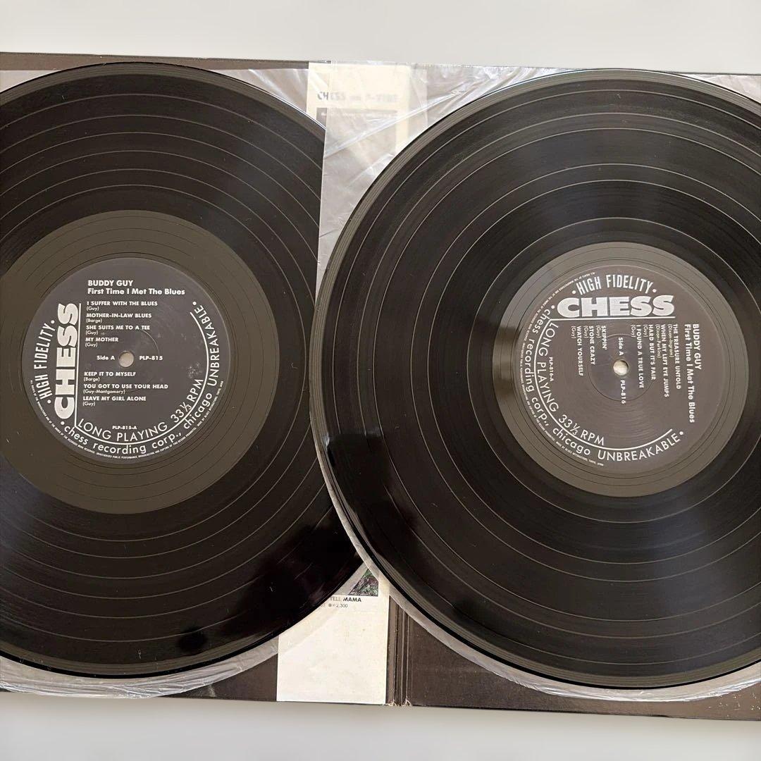 Buddy Guy - First Time I Met The Blues 2LP Japan P-Vine Chess Blues Compilation