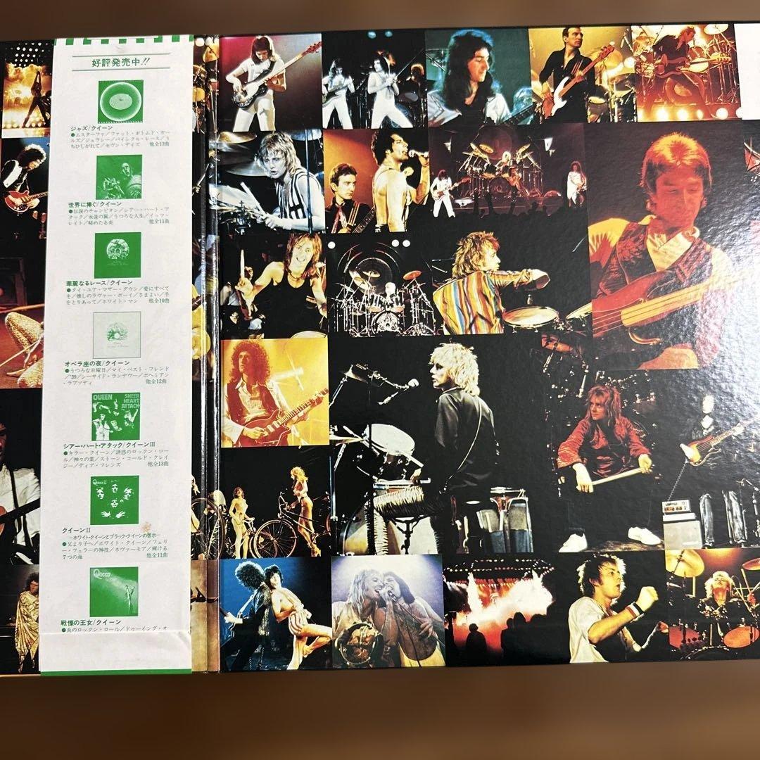 QUEEN Live Killers 1979 Japan 2LP Red & Green Colored Vinyl w/ Obi