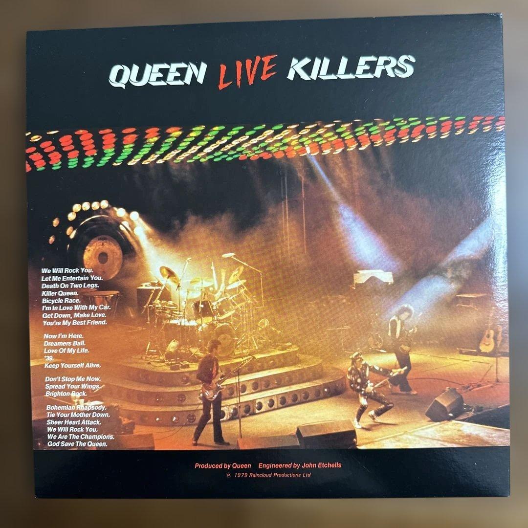 QUEEN Live Killers 1979 Japan 2LP Red & Green Colored Vinyl w/ Obi
