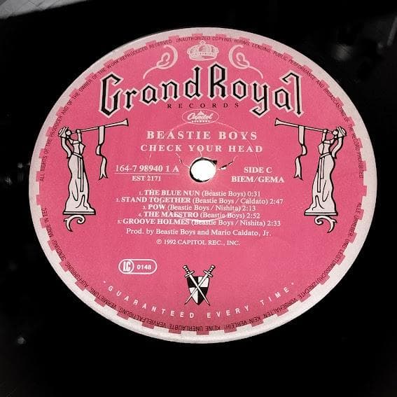 Beastie Boys - Check Your Head 2LP Vinyl Gatefold 1992 European Pressing