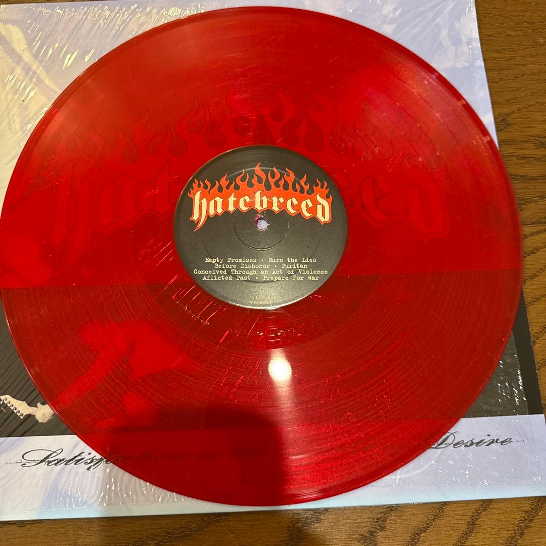 Hatebreed Satisfaction Is The Death Of Desire Red Vinyl Used | Japansoundstore